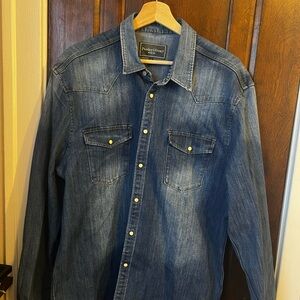 Paisley & Gray Slim Fit Denim Shirt